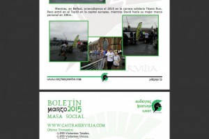 Actividades y masa Social - Boletín Castra Servilia Marzo 2015