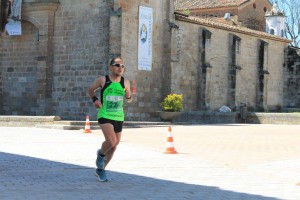Paco Morcillo en la Media Maratón de Coria