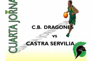 Cartel Dragones VS Castra Servilia – Temporada 2011/2012
