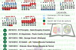 Calendario Club de Lectura 2012-2013