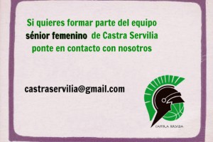 ¿Quieres jugar a Baloncesto Femenino en Castra Servilia?