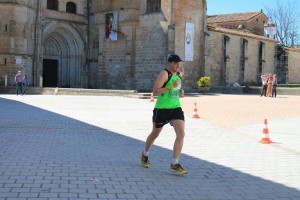 David Luengo en la Media Maratón de Coria