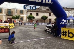 Paco Morcillo en la Media Maratón de Valdefuentes 2016