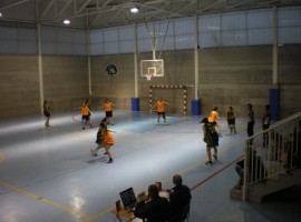 (Sénior Fem) 1ª Fase, Jornada 1. Castra Servilia 67 - 19 Adepla Basket