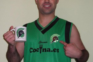 Alberto Gómez, de Burgos, ganador de la equipación de Castra Servilia